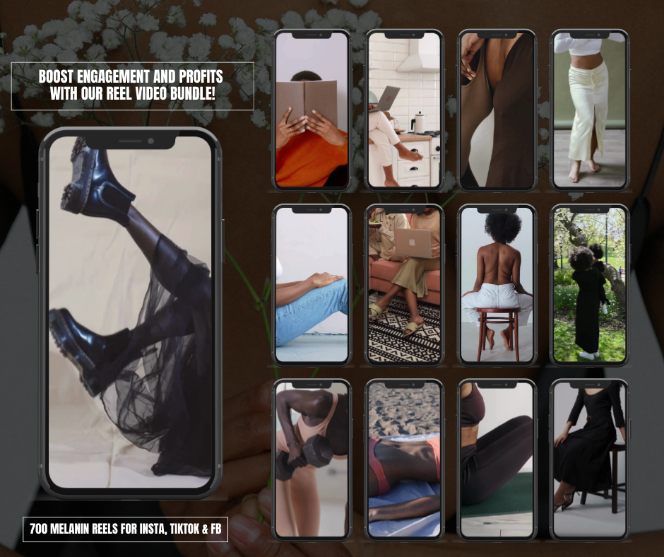 700 Melanin Reels | PLR/MRR