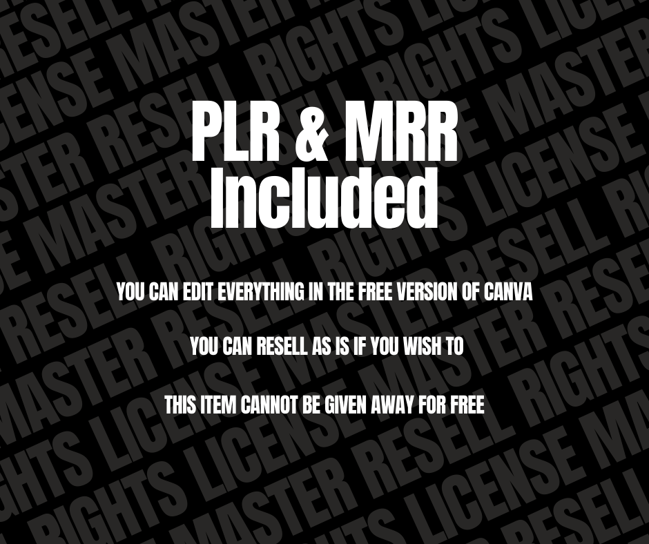 700 Melanin Reels | PLR/MRR