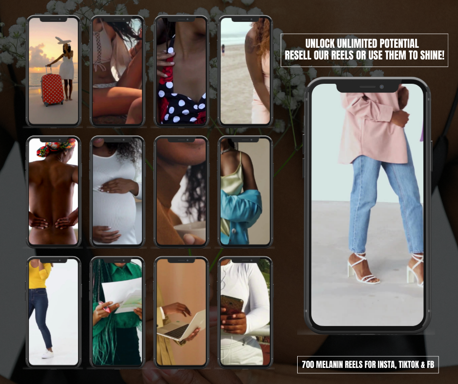 700 Melanin Reels | PLR/MRR